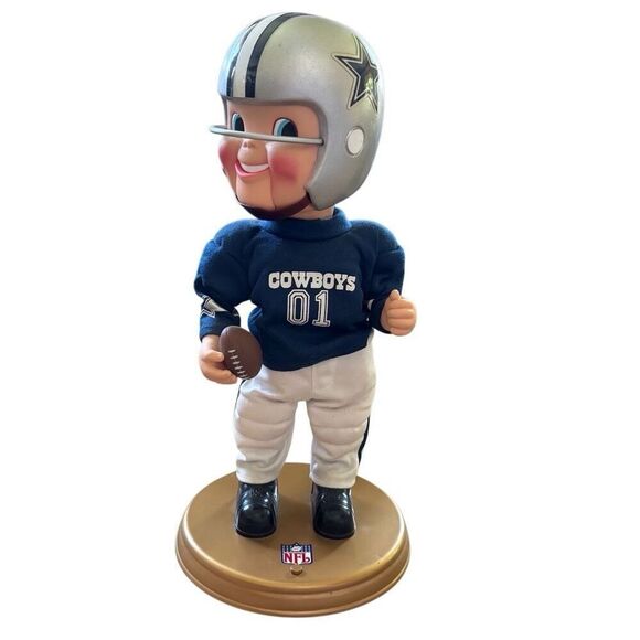Dallas Cowboys Rockin’ Randal Hank Williams MNF Dancing Bobble Head Figure - Picture 1 of 8